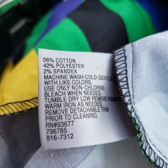 Worthington Striped Multicolor Pencil Skirt 12 - Picture 3 of 4